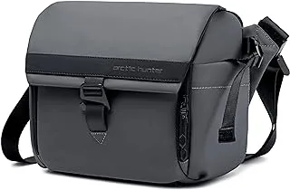 حقيبة كاميرا Arctic Hunter للجنسين مقاومة للماء حقيبة كتف للكاميرا المدمجة مع حامل ثلاثي القوائم لكاميرات DSLR/SLR/عديمة المرآة، K00576 (رمادي)