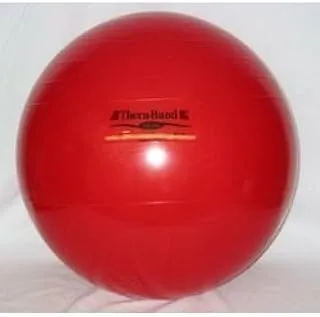 THERABAND Standard Exercise Ball, 55 cm Diameter, Red