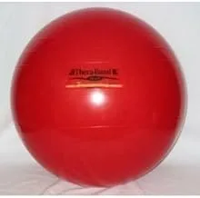 كرة التمرين القياسية من ثيراباند، قطر 55 سم، أحمر
