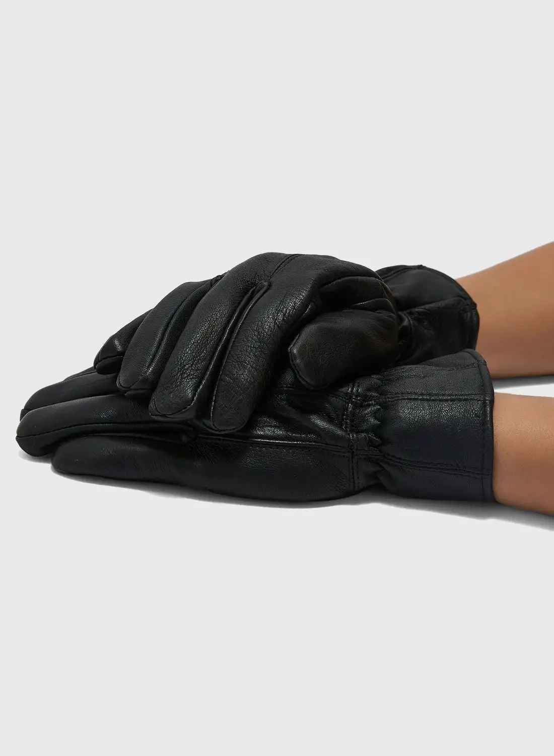 Robert Wood Genuine Leather Winter Gloves