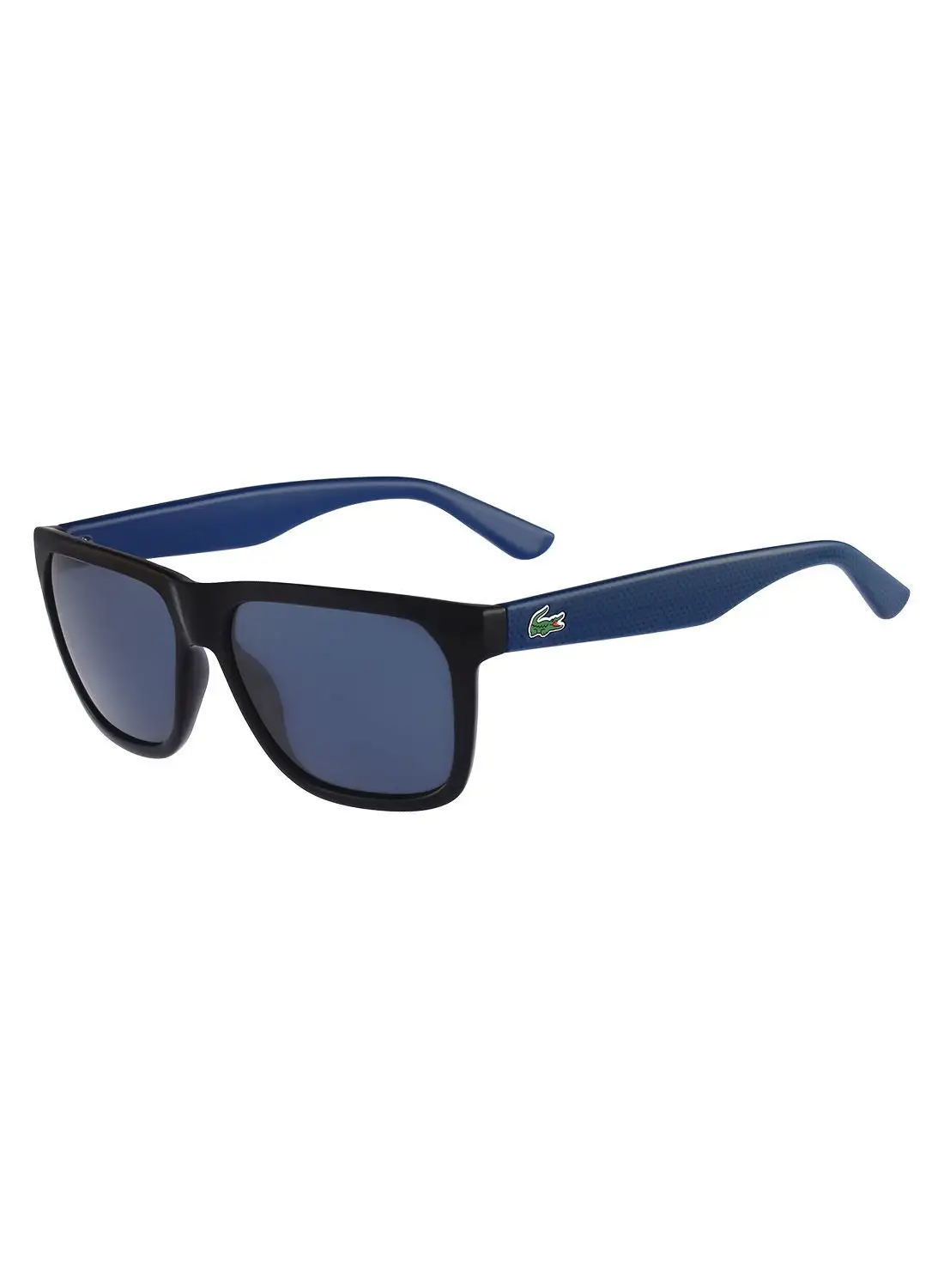 LACOSTE Unisex Rectangular Shape Sunglasses - 24570-001-5615 - Lens Size: 56 mm