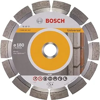 Bosch Professional 2608602567 Diamond Cutting disc Expert for Universal, 180 mm
