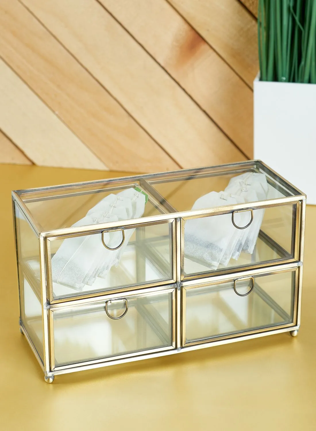 Nimah Glass Tea Storage Box