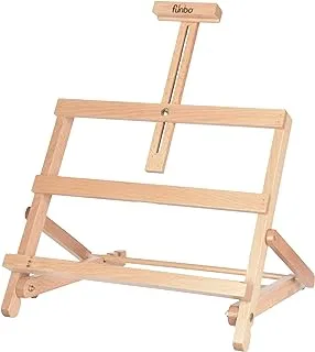 Funbo Beech Wood Table Easel, 43 cm x 35 cm x 35 cm Size