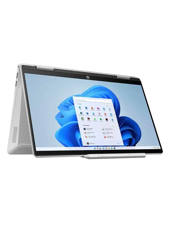 HP Pavilion x360 Touch Laptop With 14-inch Display, Core i5-1335U Processor/8GB RAM/512GB SSD/Windows 11 Home/Intel Iris Xe Graphics English/Arabic Natural Silver
