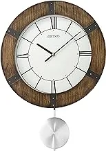 Seiko Mordern Quartz Wall clock with Pendulam 39.4 x 54.7 x 6.2 cm QXC241BLS