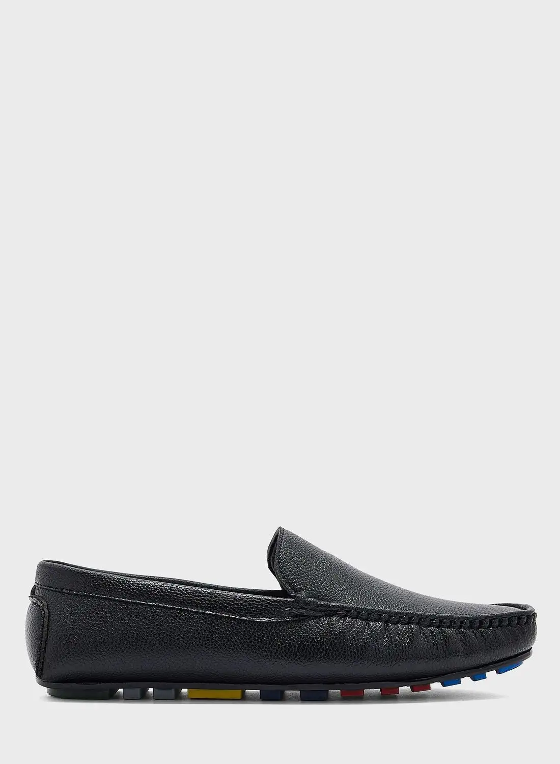Robert Wood Faux Leather Classic Moccasins
