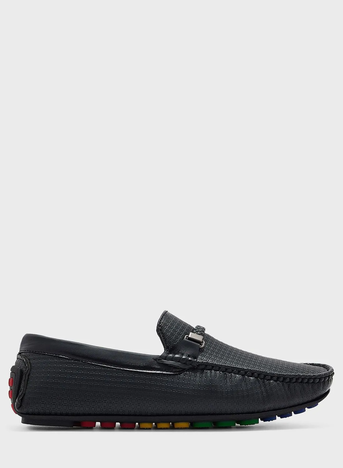 Robert Wood Textuted Loafers