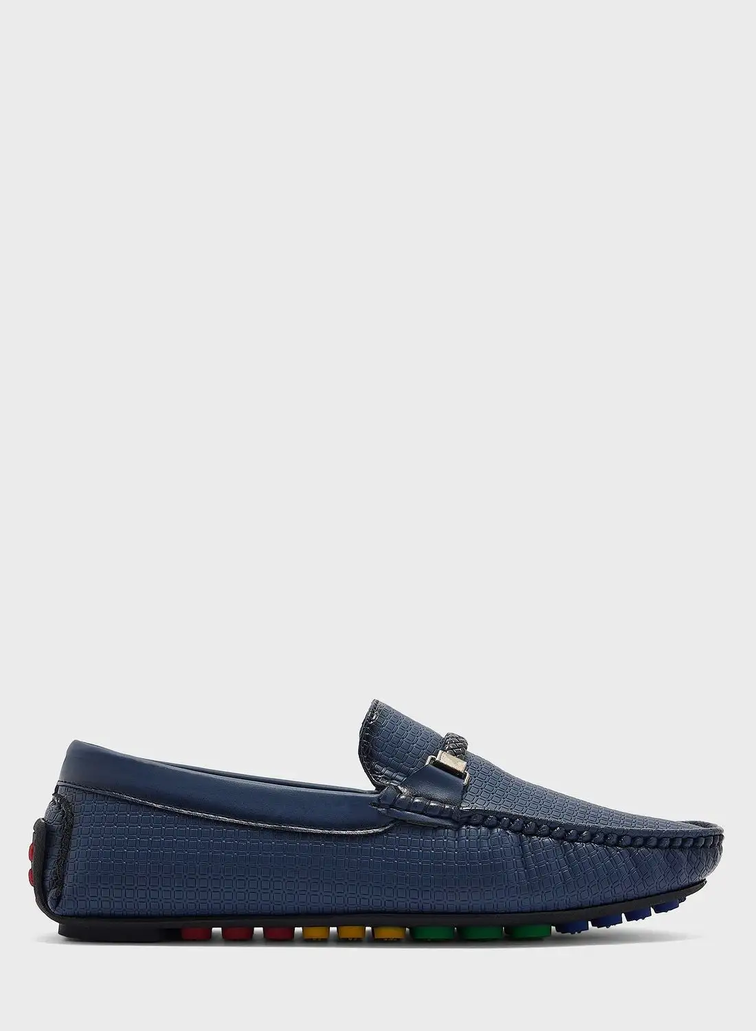 Robert Wood Textuted Loafers