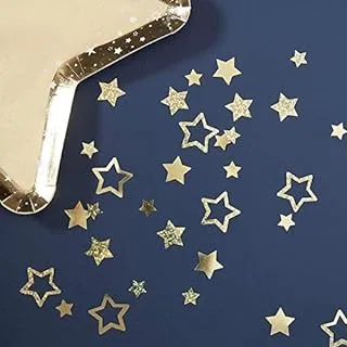 Gold Star Shaped Confetti