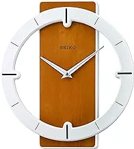 ساعة حائط خشبية سيكو، بني، 322 ملم