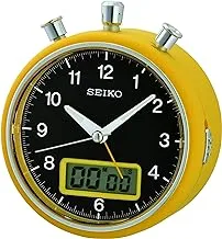 Seiko Quartz Alarm Clock 12.1 x 10.6 x 5.7 cm QHE114YL