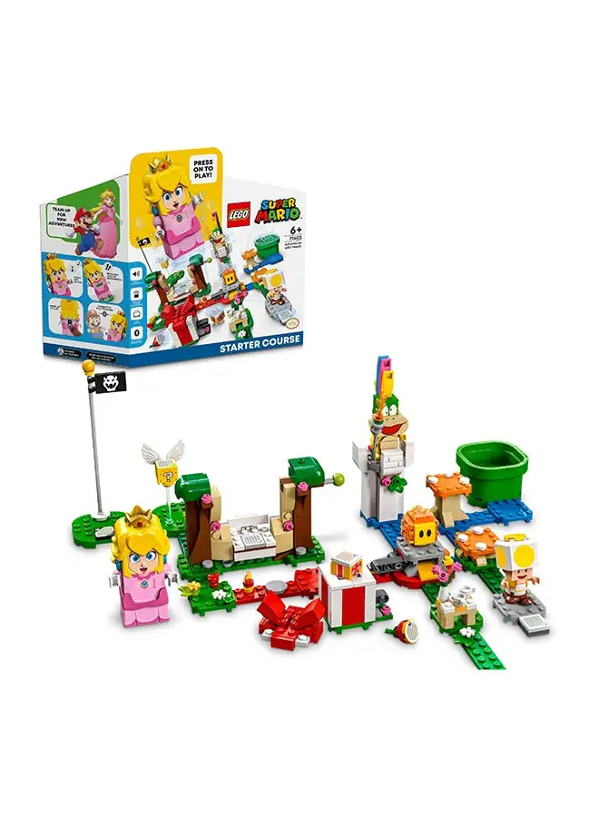 LEGO 354-Piece Super Mario Adventures with Peach Starter Course Building Toy Set 71403