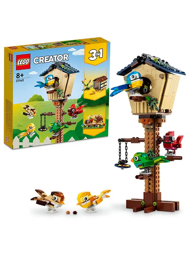 LEGO LEGO 31143 Creator Birdhouse Building Toy Set (476 Pieces)