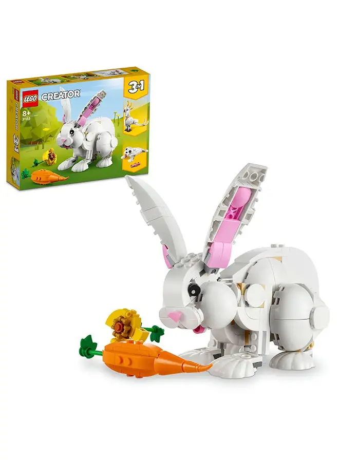 LEGO LEGO 31133 Creator White Rabbit Building Toy Set (258 Pieces)