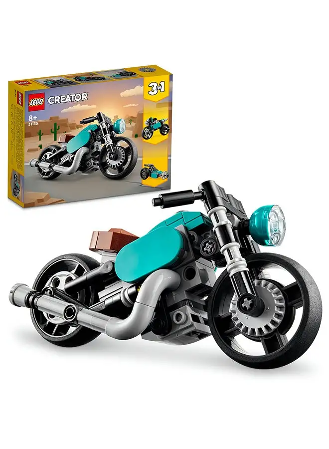 LEGO LEGO 31135 Creator Vintage Motorcycle Building Toy Set (128 Pieces)