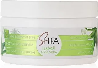 Aloe Vera Healing Cream Whitening Moisturizing Body and Face 250ml