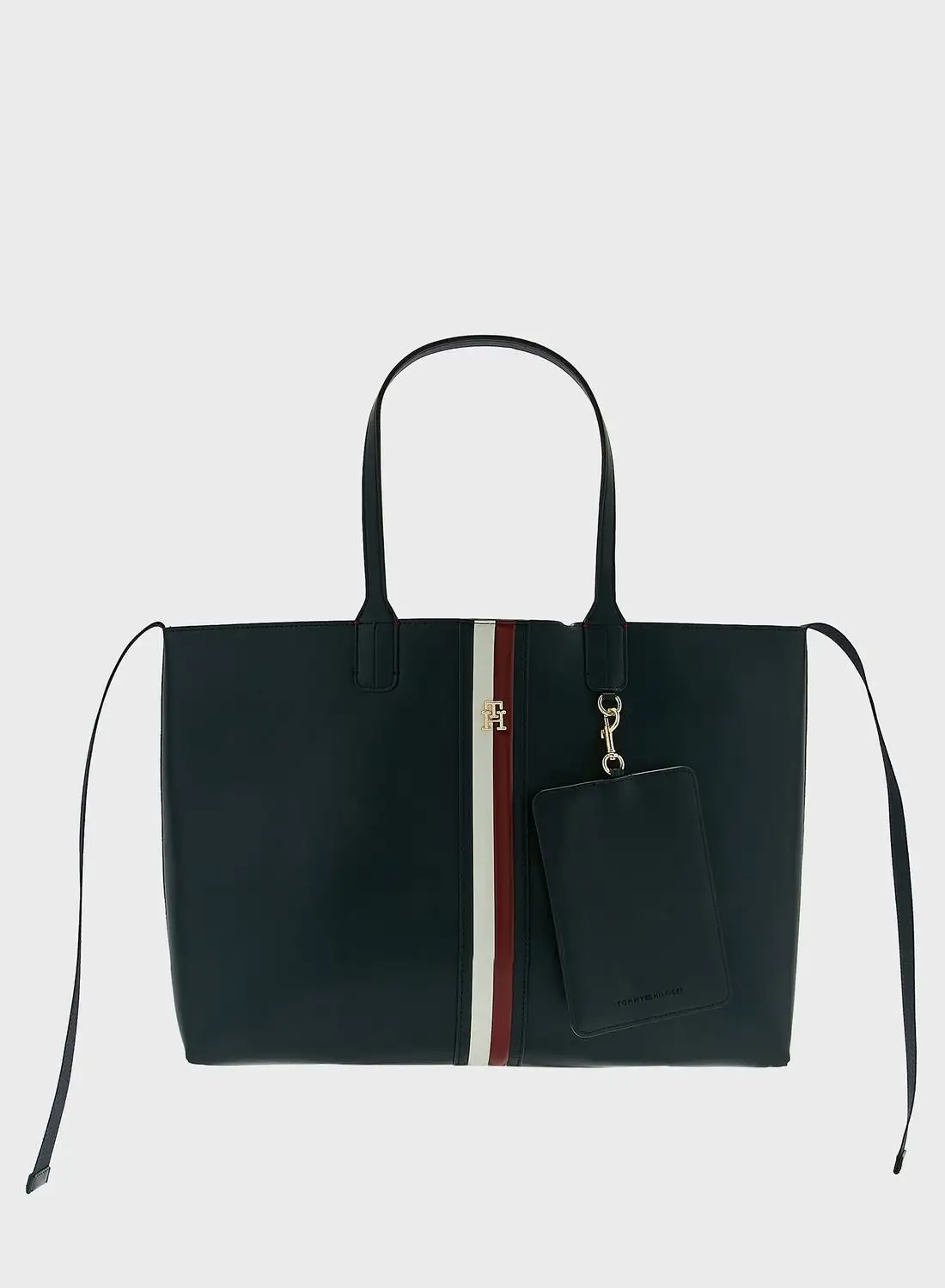 TOMMY HILFIGER Iconic Puffy Top Handle Tote