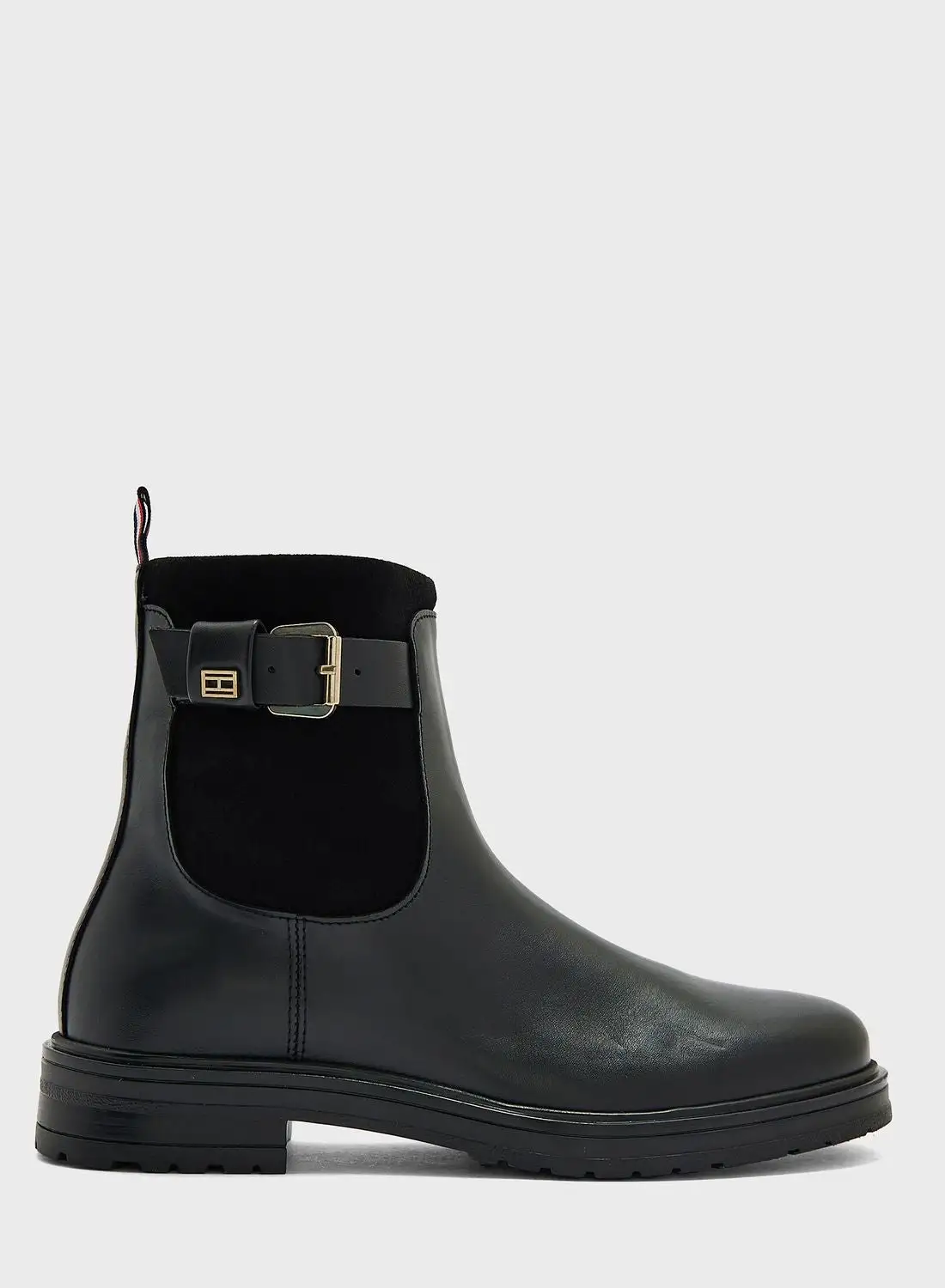 TOMMY HILFIGER Thermo Belt Detailed Ankle Boots