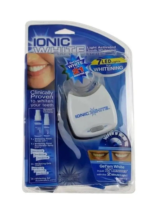 ionic white Light Activated Tooth Whitening System White