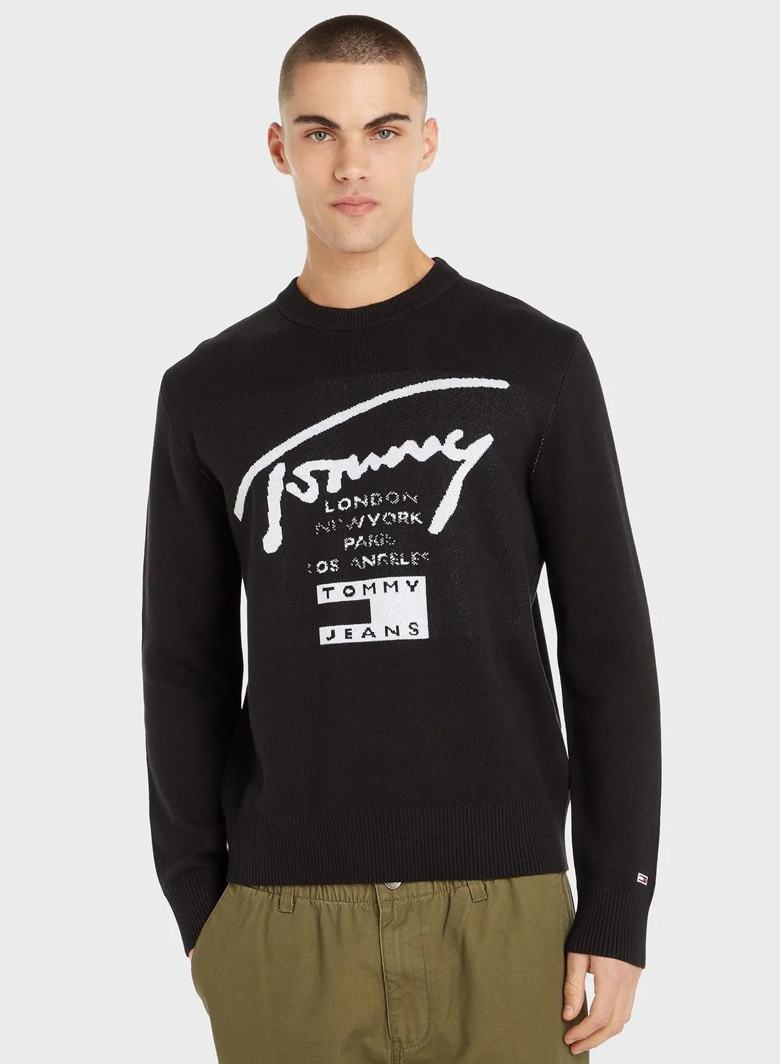 TOMMY JEANS Graphic Sweater