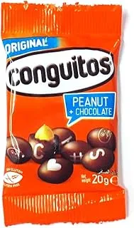 Lacasa Congitos Peanut Covered with Dark Chocolate 24-Pieces 20 g