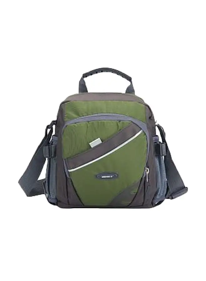 BAGGRA Nylon Crossbody Bag Army Green/Black