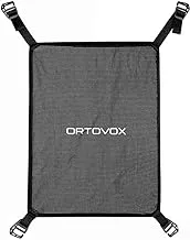 ORTOVOX 90011-90202 خوذة شبكة حقيبة ظهر رياضية قابلة للتعديل للجنسين الكبار أسود أسود مقاس UNI