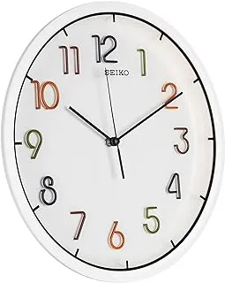QXA447HL SEIKO Quiet sweep hand White clock Diameter 31.8