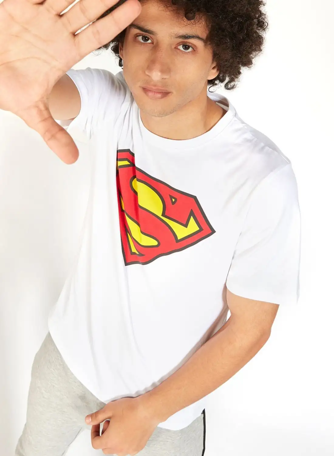 SP Characters Superman Print T-Shirt
