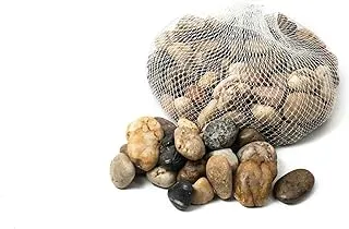 Sultan Gardens NKS2-4-Mixed Stone Pebbles 2.5 kg, Mixed