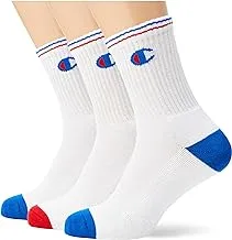 Champion Unisex Seasonal 3 Pieces Crew Ankle Socks (pack of 3)