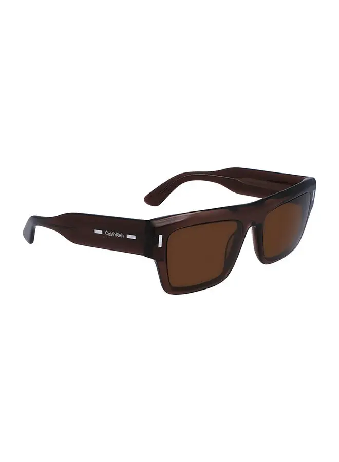 CALVIN KLEIN Unisex Square Sunglasses - CK23504S-260-5519 - Lens Size: 55 Mm