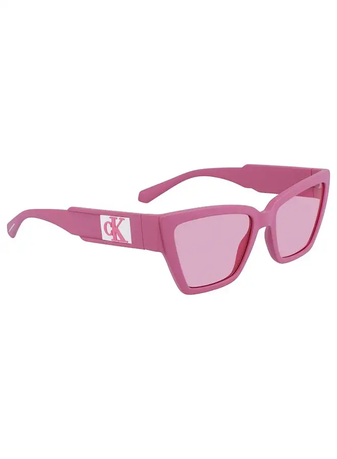 Calvin Klein Jeans Women's Cat Eye Sunglasses - CKJ23624S-675-5418 - Lens Size: 54 Mm