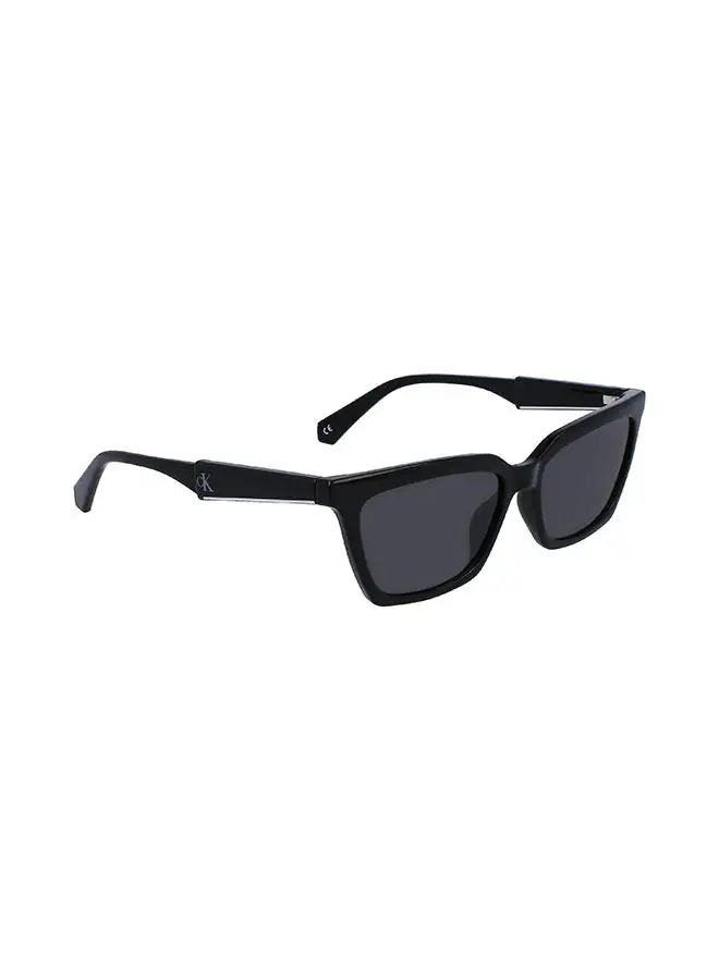 Calvin Klein Jeans Women's Cat Eye Sunglasses - CKJ23606S-001-5516 - Lens Size: 55 Mm