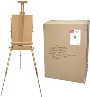 Funbo Beech Wood Table Easel, 72 cm x 114 cm x 180 cm Size