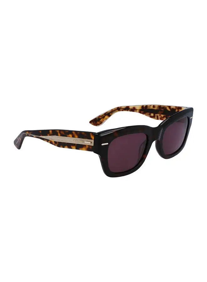 CALVIN KLEIN Men's Rectangular Sunglasses - CK23509S-220-5122 - Lens Size: 51 Mm