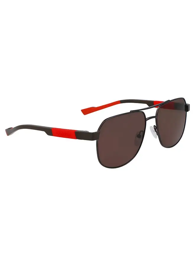 CALVIN KLEIN Men's Navigator Sunglasses - CK23103S-009-5715 - Lens Size: 57 Mm
