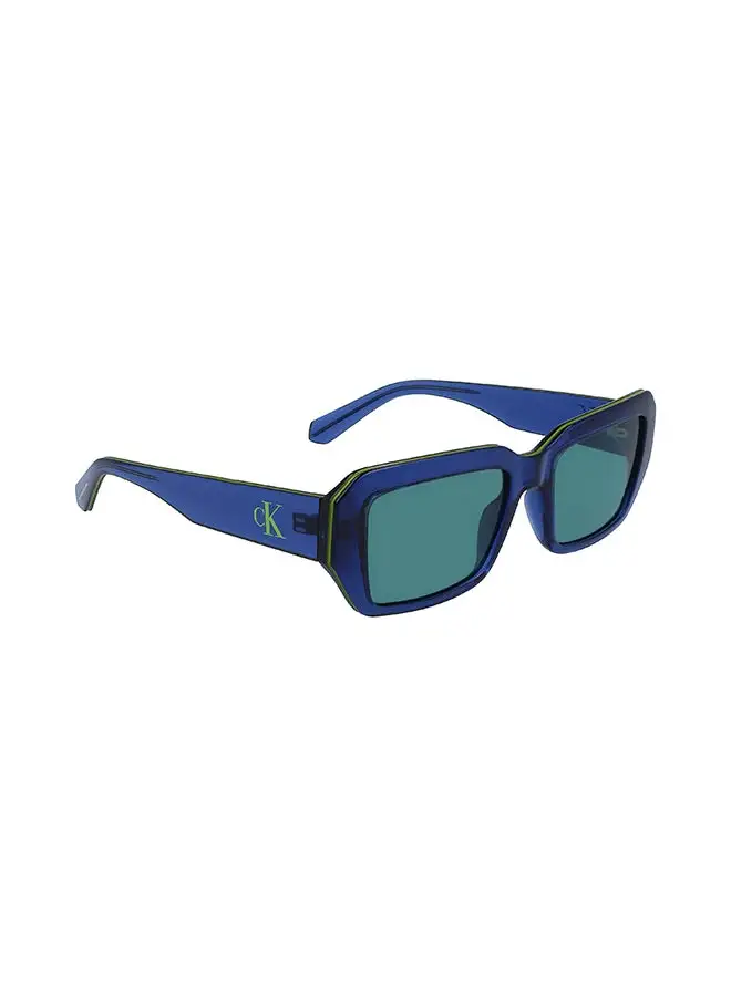 Calvin Klein Jeans Unisex Rectangular Sunglasses - CKJ23602S-400-5319 - Lens Size: 53 Mm