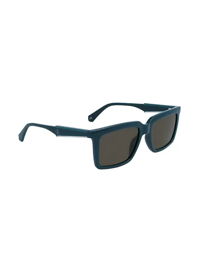 Calvin Klein Jeans Men's Rectangular Sunglasses - CKJ23607S-300-5518 - Lens Size: 55 Mm