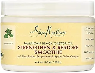 Jamaican Black Castor Oil Strengthen & Restore Smoothie Cream by Shea Moisture for Unisex - 11.5 oz / 326g Cream