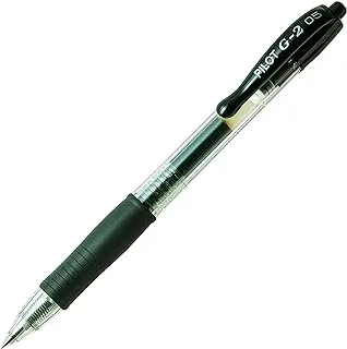 RETRACTABLE ROLLER BALL 0.5 G-2 BLACK PILOT BL-G2-5-B