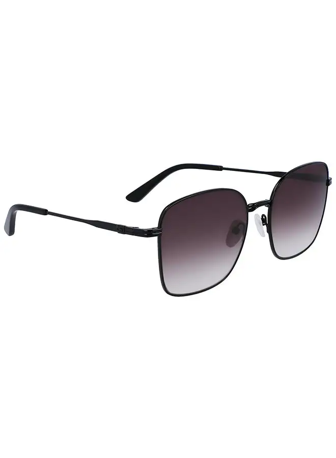 CALVIN KLEIN Women's Rectangular Sunglasses - CK23100S-001-5618 - Lens Size: 56 Mm