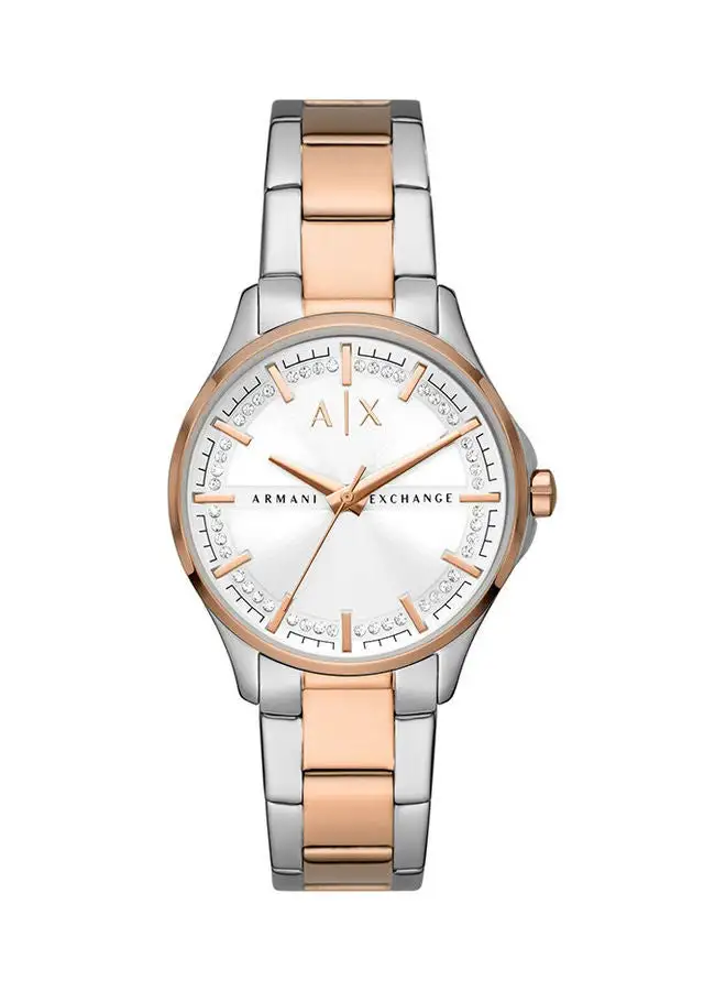 Armani Exchange Women's Analog Round Shape Stainless Steel Wrist Watch AX5258 - 36 Mm