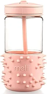 ميلي - زجاجة مياه سبايكي 17 أونصة باللون الوردي
