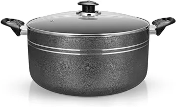 Royalford Non Stick Casserole with Glass Lid, 32 cm Diameter