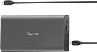 Hama 200012 Universal USB-C Power Pack, 26800 mAh PD 60W