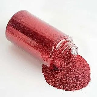 MARKQ Glitter with Shaker Bottle 100 g, Red