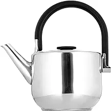 ALSAIF Refin TeaPot Stainless Steel with Ergonomic Handle,1Liter