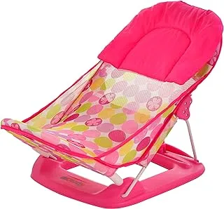 كرسي استحمام قابل للطي مع وسادة باللون الوردي - كرسي استحمام قابل للطي مع وسادة باللون الوردي من مولودي